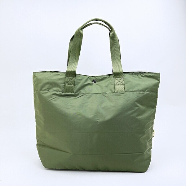 MLB(メジャーリーグ)  ドジャース ナイロントートバッグ カーキ