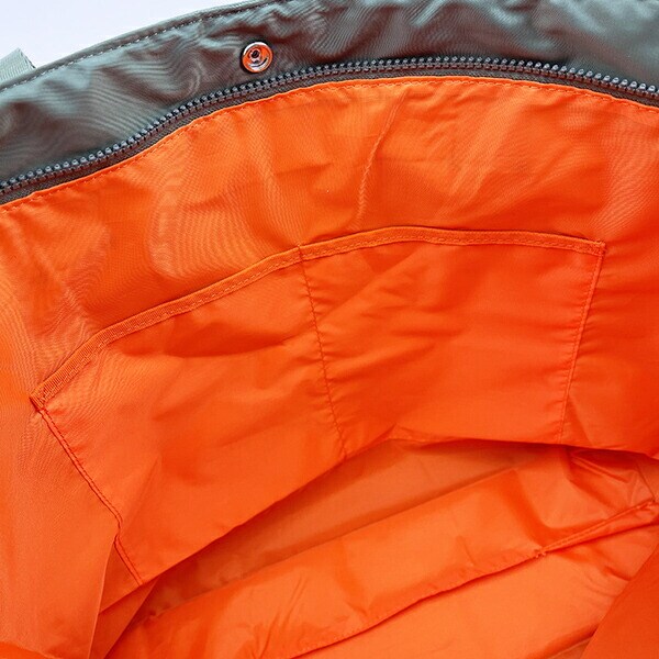 MLB(メジャーリーグ)  ドジャース ナイロントートバッグ カーキ