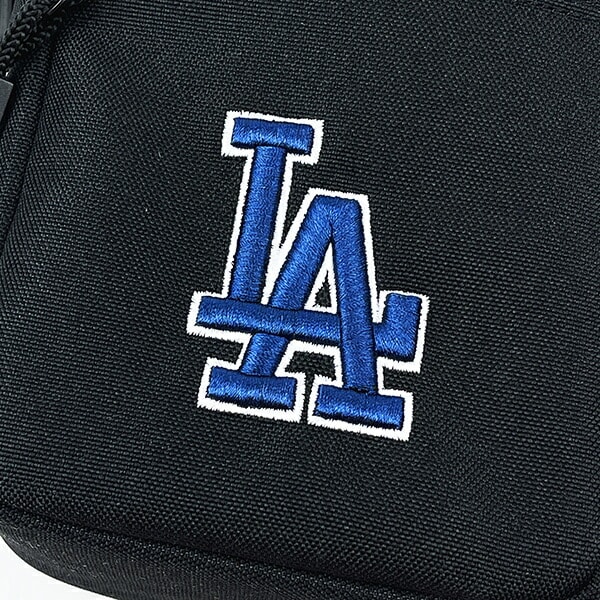 MLB(メジャーリーグ) ドジャース ショルダーバッグ(ブラック) 野球