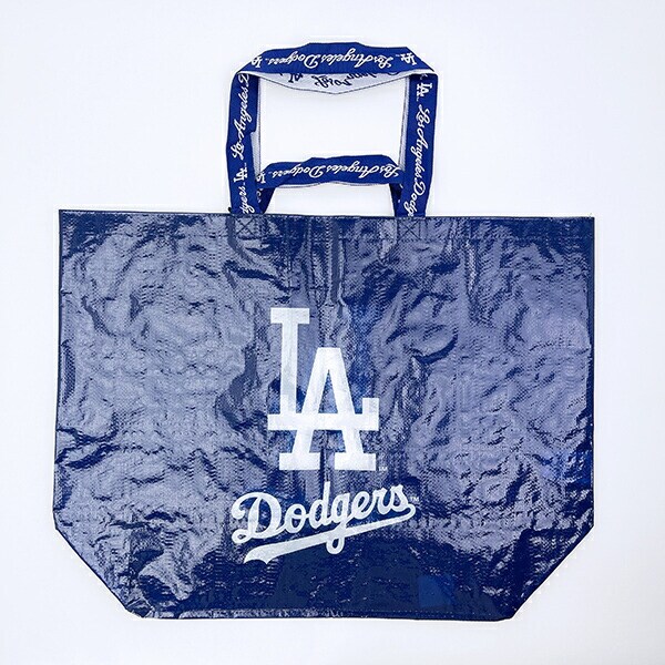 MLB(メジャーリーグ) ドジャース ショッピングトートバッグ ブルー