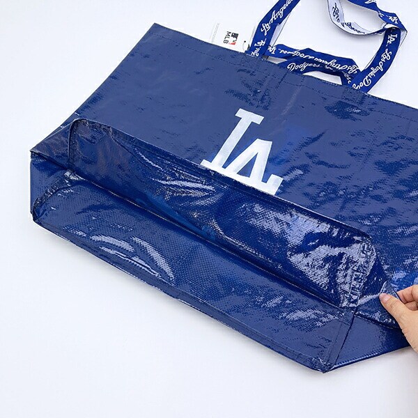 MLB(メジャーリーグ)  ドジャース ショッピングトートバッグ ブルー