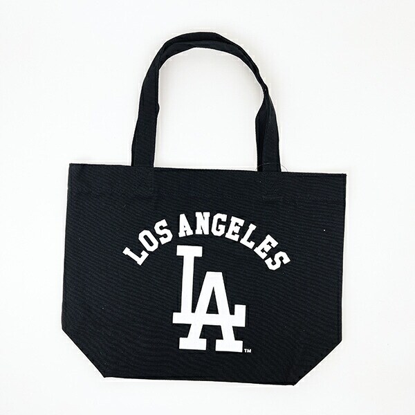 MLB(メジャーリーグ) ドジャース キャンパストートバッグ ブラック
