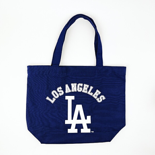 MLB(メジャーリーグ) ドジャース キャンパストートバッグ ブルー