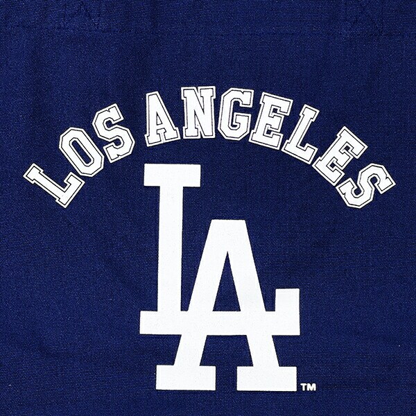 MLB(メジャーリーグ) ドジャース キャンパストートバッグ ブルー