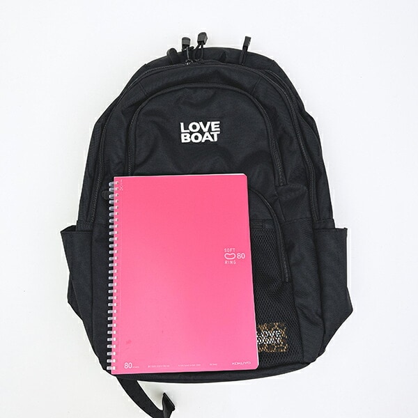 LOVEBOAT(ラブボート)  多機能リュック ブラック