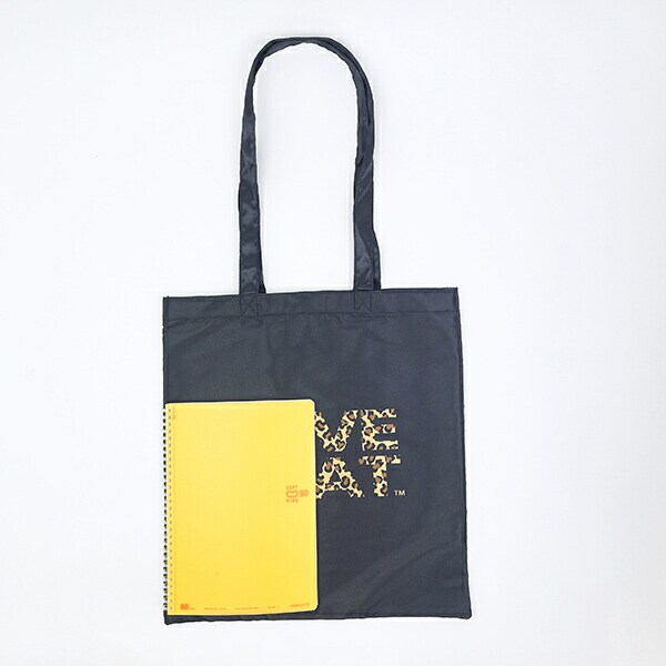 LOVEBOAT(ラブボート) サテン トートバッグ (ブラック)