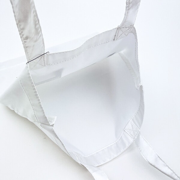 LOVEBOAT(ラブボート) サテン トートバッグ (シルバー)