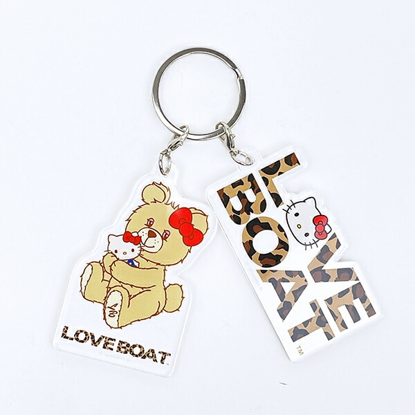 サンリオ ハローキティ × LOVEBOAT(ラブボート) キーホルダー ラブボベア 日本製 Sanrio
