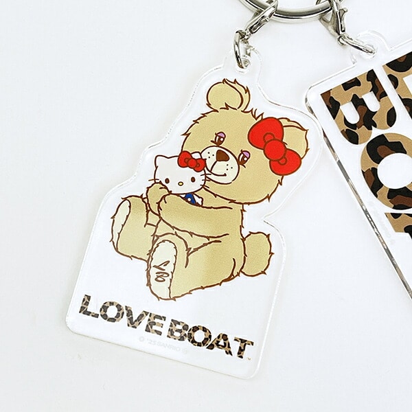 サンリオ ハローキティ × LOVEBOAT(ラブボート) キーホルダー ラブボベア 日本製 Sanrio