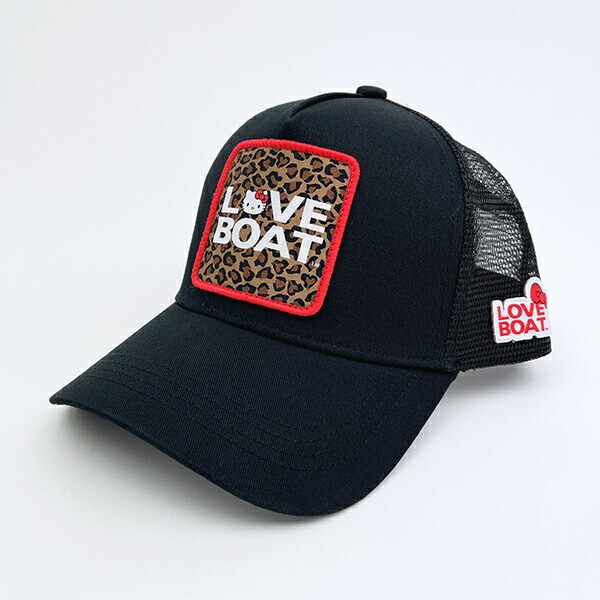 サンリオ ハローキティ × LOVEBOAT(ラブボート) メッシュキャップ ロゴ 帽子 Sanrio