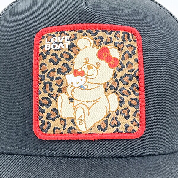サンリオ ハローキティ × LOVEBOAT(ラブボート) メッシュキャップ ラブボベア 帽子 Sanrio