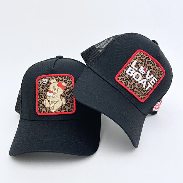 サンリオ ハローキティ × LOVEBOAT(ラブボート) メッシュキャップ ラブボベア 帽子 Sanrio
