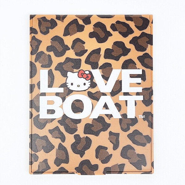 サンリオ ハローキティ × LOVEBOAT(ラブボート) ミラー (レオパード)
