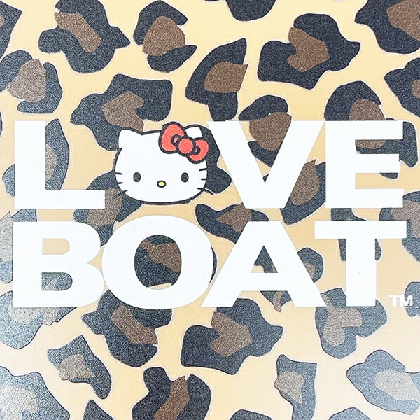サンリオ ハローキティ × LOVEBOAT(ラブボート) ミラー (レオパード)