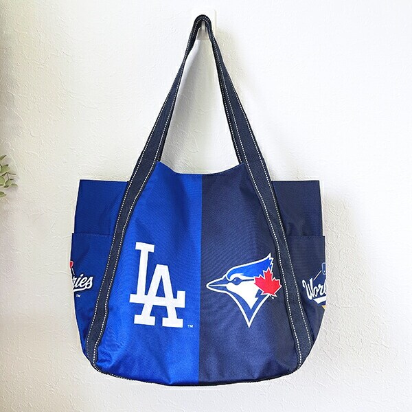 MLB(メジャーリーグ)  ワールドシリーズ2025 ドジャース vs ブルージェイズ バルーントートバッグ