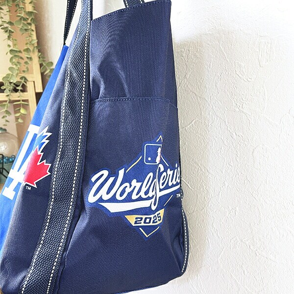 MLB(メジャーリーグ)  ワールドシリーズ2025 ドジャース vs ブルージェイズ バルーントートバッグ