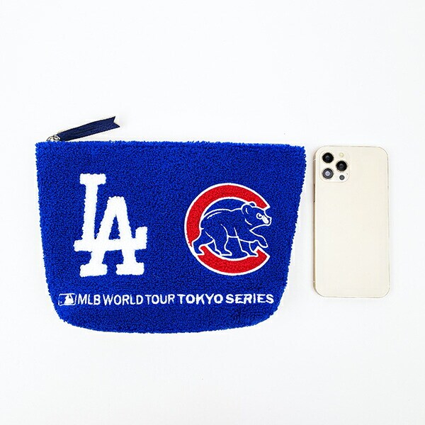 MLB(メジャーリーグ) 東京シリーズ ドジャース×カブス サガラポーチ ブルー