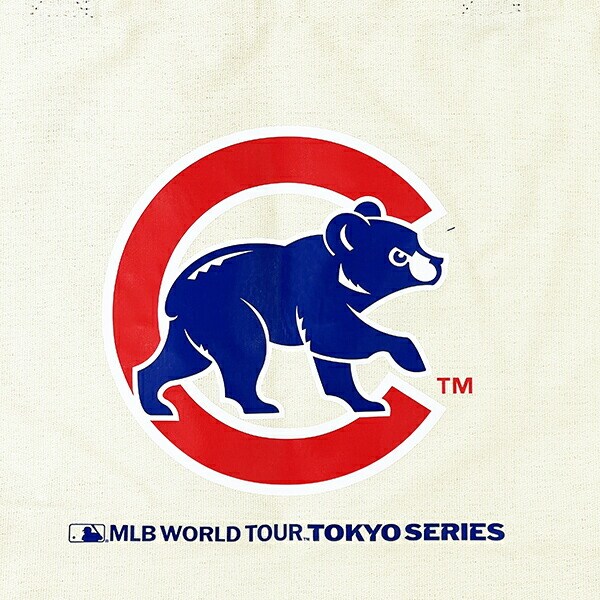 MLB(メジャーリーグ) 東京シリーズ ドジャース×カブス トートバッグ アイボリー