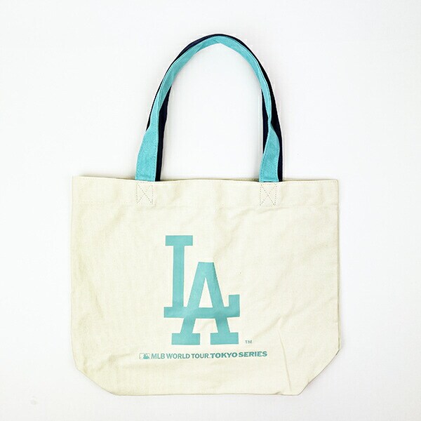 MLB(メジャーリーグ) 東京シリーズ ドジャース×カブス トートバッグ アイボリー