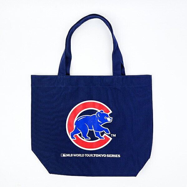 MLB(メジャーリーグ) 東京シリーズ ドジャース×カブス トートバッグ ブルー