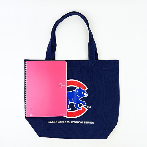 MLB(メジャーリーグ) 東京シリーズ ドジャース×カブス トートバッグ ブルー