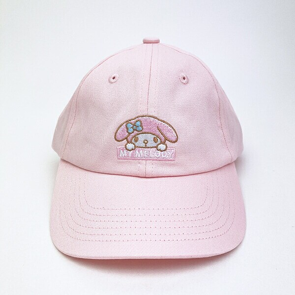 サンリオ マイメロディ キッズキャンプ ピンク 帽子 Sanrio