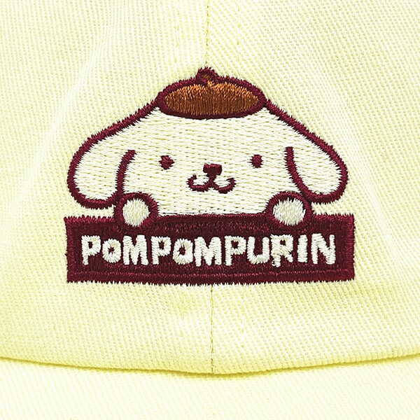 サンリオ ポムポムプリン キッズキャンプ イエロー 帽子 Sanrio
