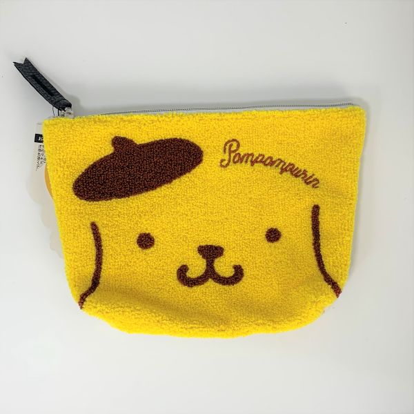 サンリオ ポムポムプリン サガラポーチ　ye 小物入れ　ポーチ イエロー グッズ