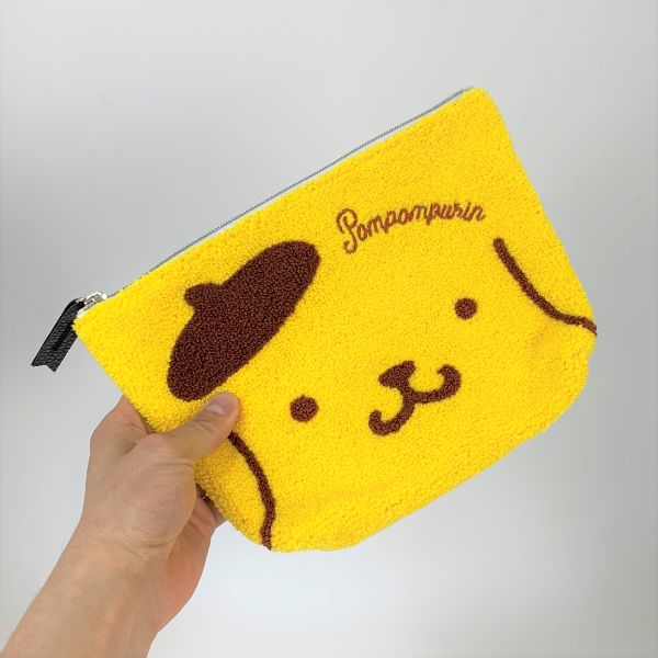 サンリオ ポムポムプリン サガラポーチ　ye 小物入れ　ポーチ イエロー グッズ