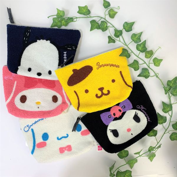 サンリオ ポムポムプリン サガラポーチ　ye 小物入れ　ポーチ イエロー グッズ