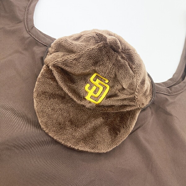 MLB(メジャーリーグ)  パドレス キャップ型エコバッグ