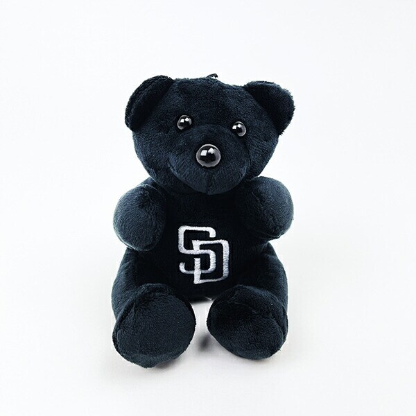 MLB(メジャーリーグ) パドレス ベアキーホルダー(大) ブラック