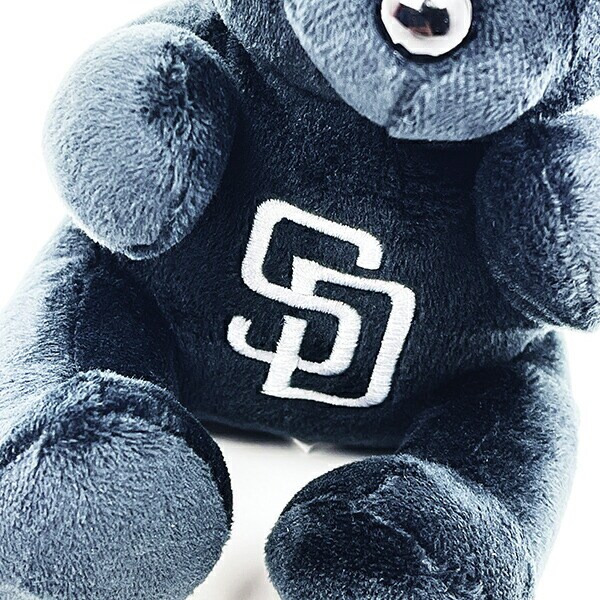 MLB(メジャーリーグ) パドレス ベアキーホルダー(大) ブラック