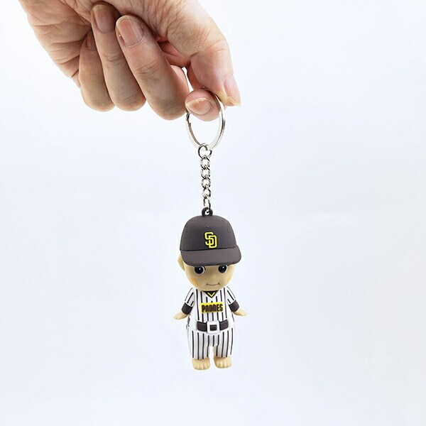 MLB(メジャーリーグ) パドレス ユニフォームキーホルダー