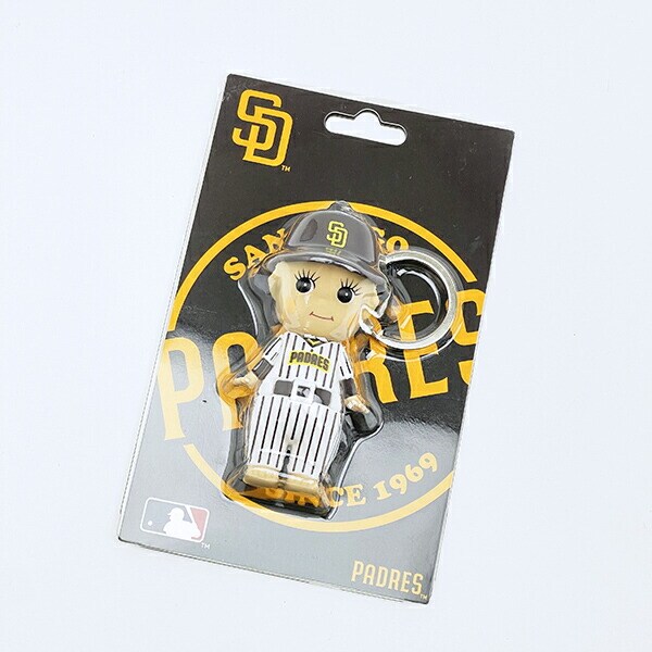 MLB(メジャーリーグ) パドレス ユニフォームキーホルダー
