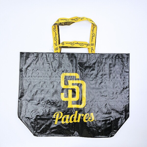 MLB(メジャーリーグ) パドレス ショッピングトートバッグ ブラウン