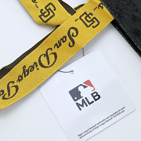 MLB(メジャーリーグ)  パドレス ショッピングトートバッグ ブラウン