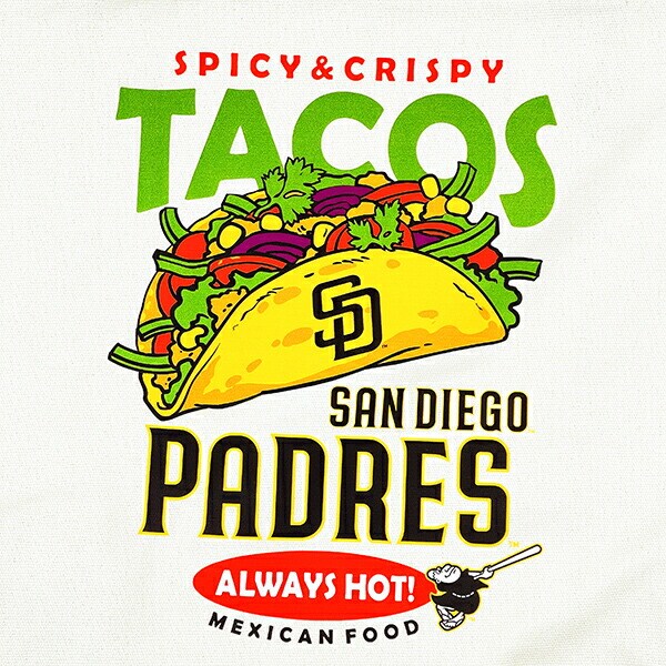 MLB(メジャーリーグ) パドレス タコス トートバッグ