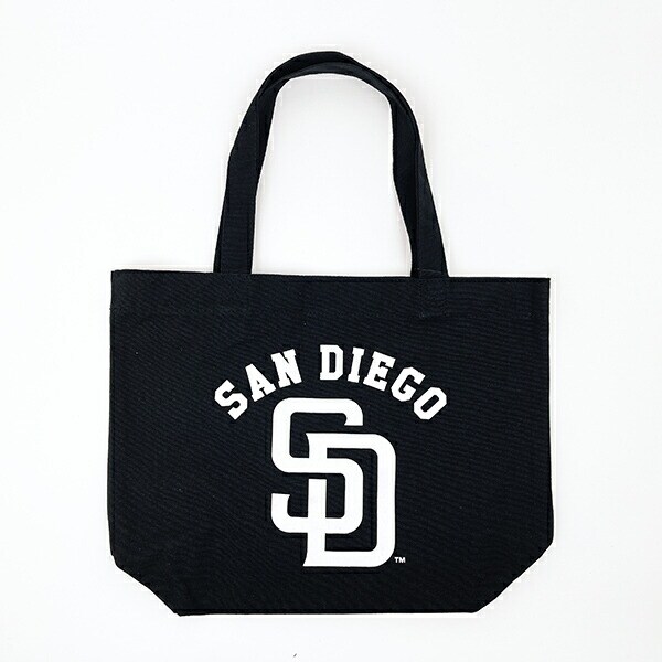 MLB(メジャーリーグ) パドレス キャンパストートバッグ ブラック