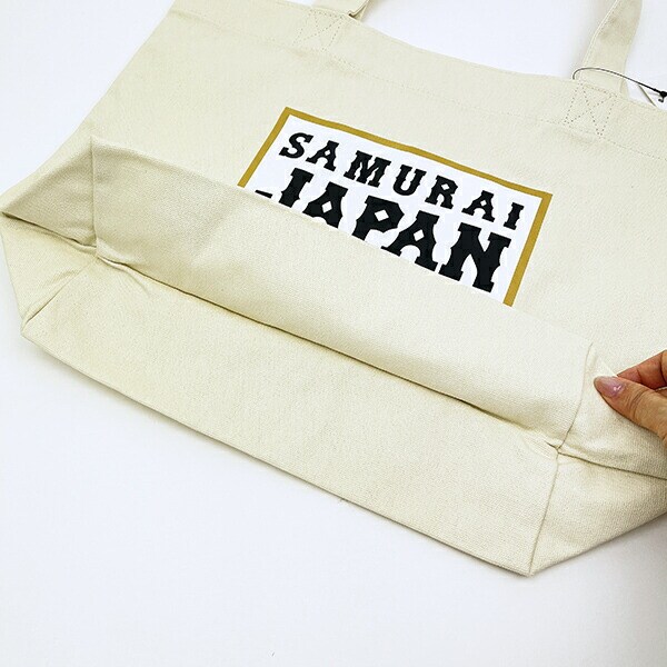 侍ジャパン トートバッグ【1】 アイボリー 日本代表 野球
