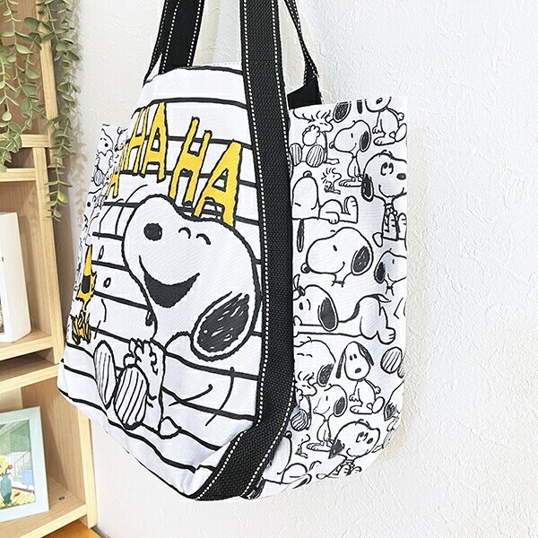 スヌーピー バルーントートバッグ (笑顔) SNOOPY