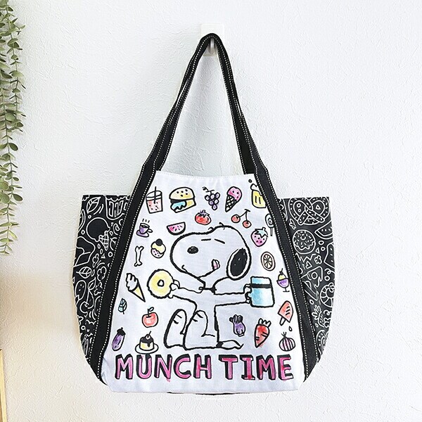スヌーピー バルーントートバッグ (食べ物) SNOOPY