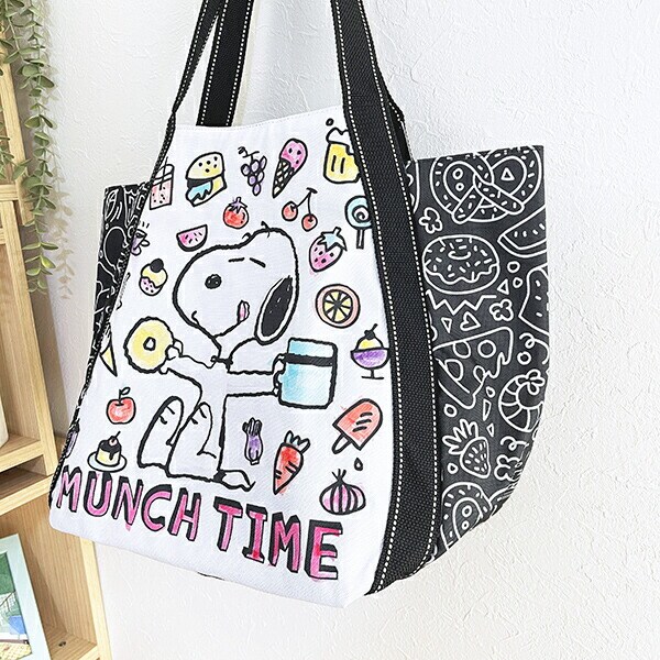 スヌーピー バルーントートバッグ (食べ物) SNOOPY