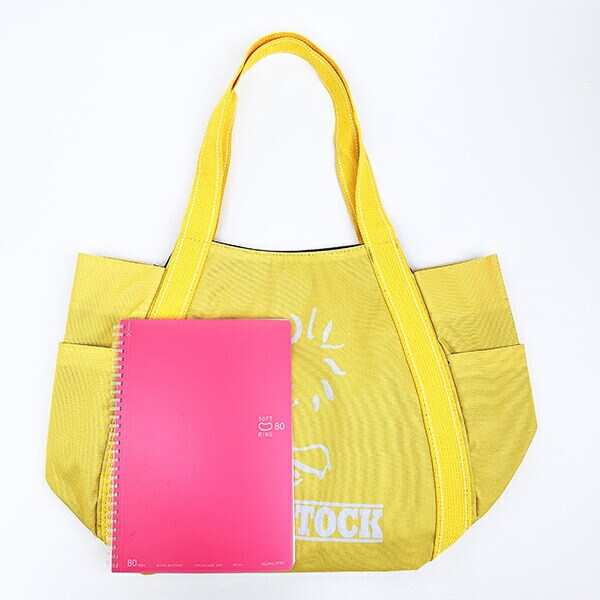 スヌーピー ウッドストック バルーントートバッグ イエロー SNOOPY