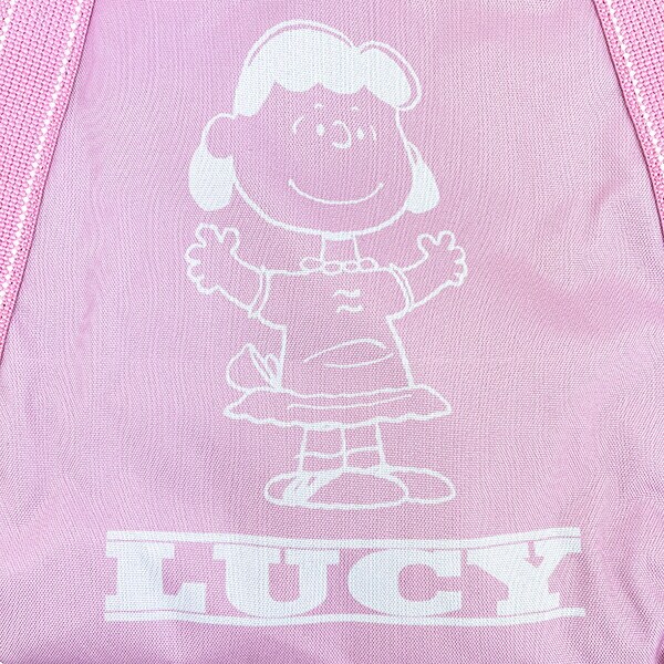 スヌーピー ルーシー バルーントートバッグ ピンク SNOOPY