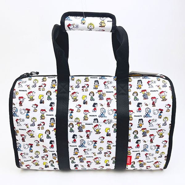 スヌーピー ボストンバッグ トラベル ホワイト SNOOPY