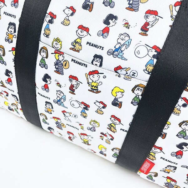 スヌーピー ボストンバッグ トラベル ホワイト SNOOPY