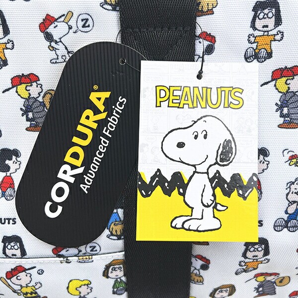 スヌーピー ボストンバッグ トラベル ホワイト SNOOPY