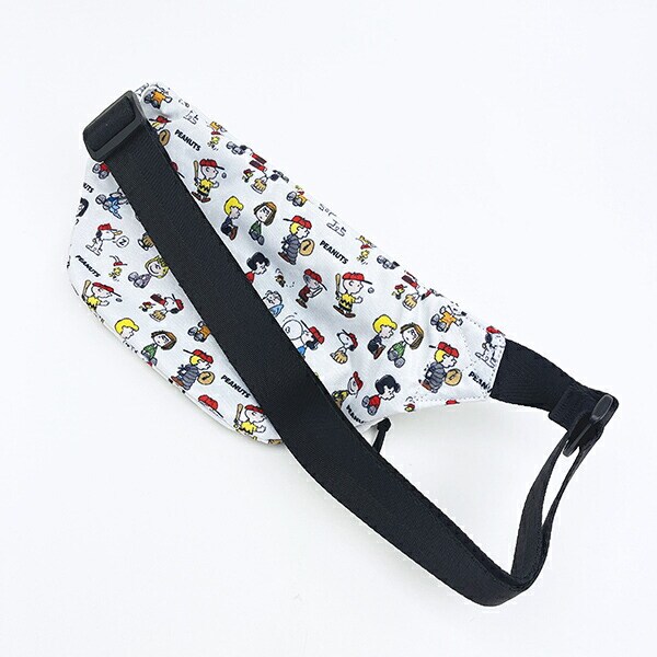 スヌーピー ボディバッグ ウエストポーチ ホワイト SNOOPY