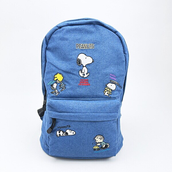 スヌーピー リュック バッグ ライトデニム SNOOPY